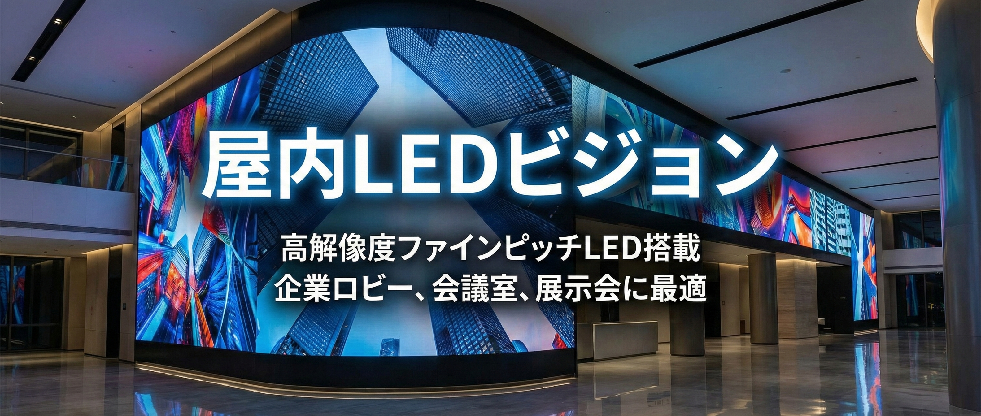 屋内LEDビジョン