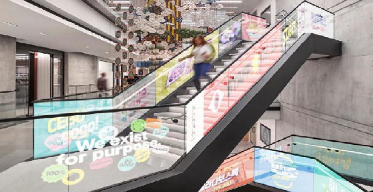 フィルムタイプ（扶梯ガラス）