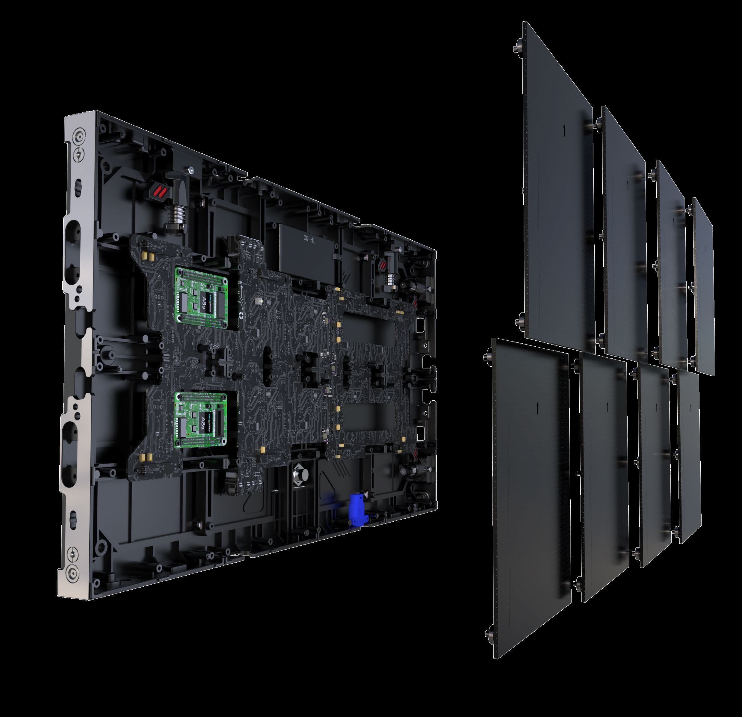 内部 PCB 構造