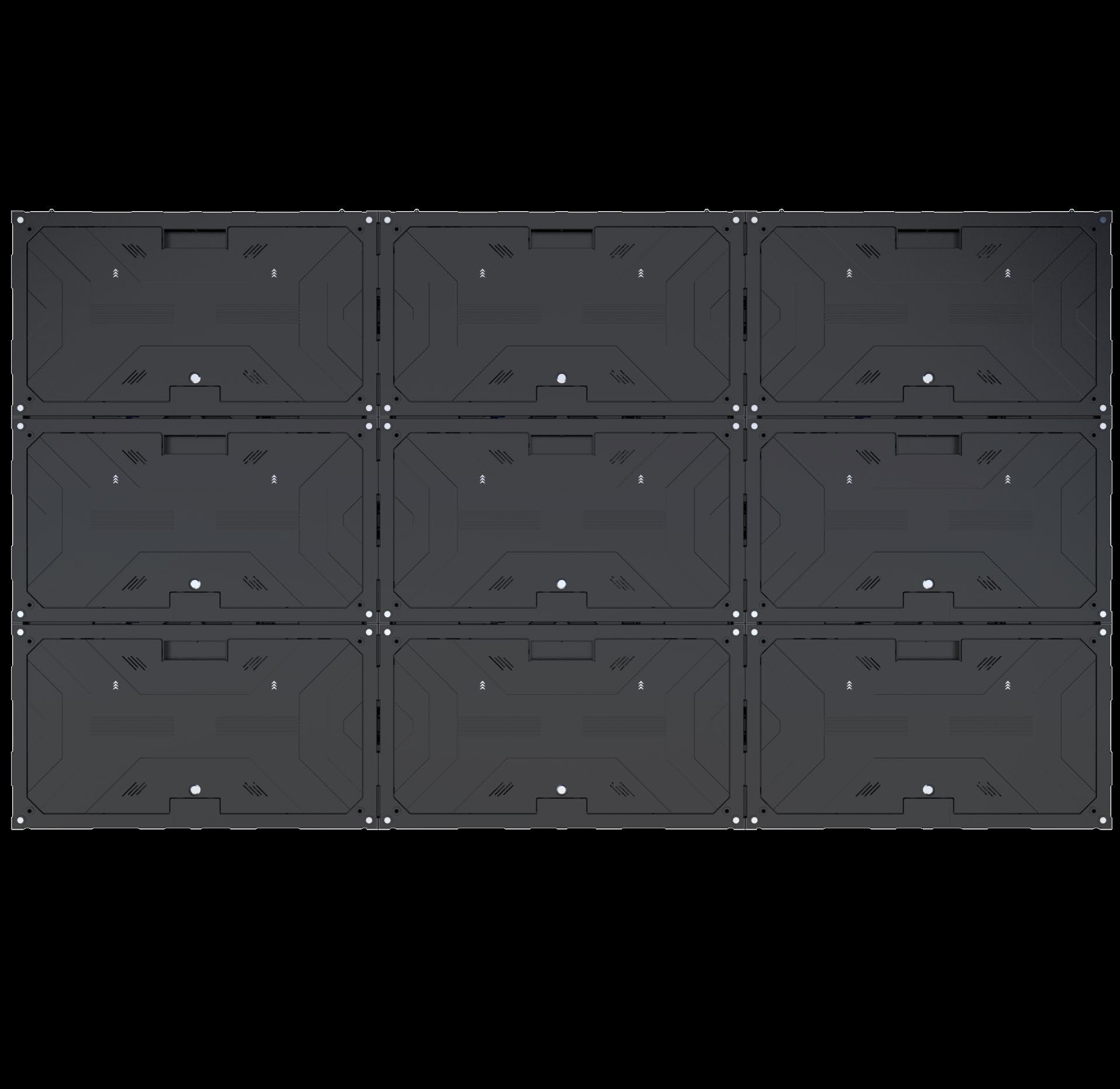 9パネル一体型ディスプレイ